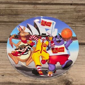 2000 McDonald's Colorful Olympic Party Plate